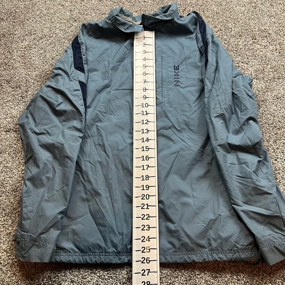 NIKE Jacket Mens L Lightweight Full Zip Athletic Sportswear y2k vintage